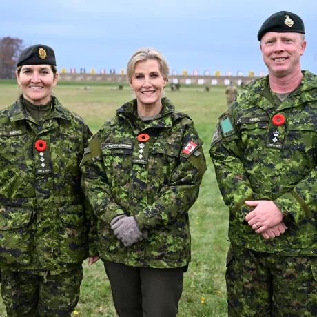 The Duchess of Edinburgh in Canada