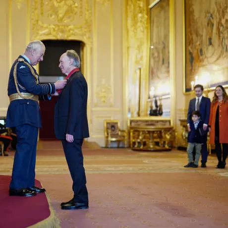The King presents a Companion of Honour