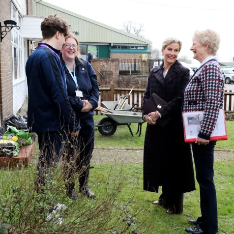 The Duchess of Edinburgh visits West Sussex