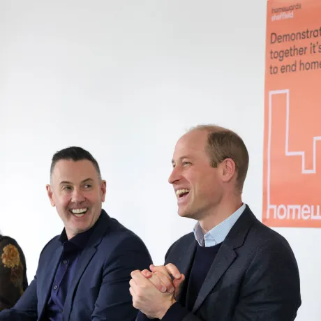 The Prince of Wales attends Homewards event in Sheffield