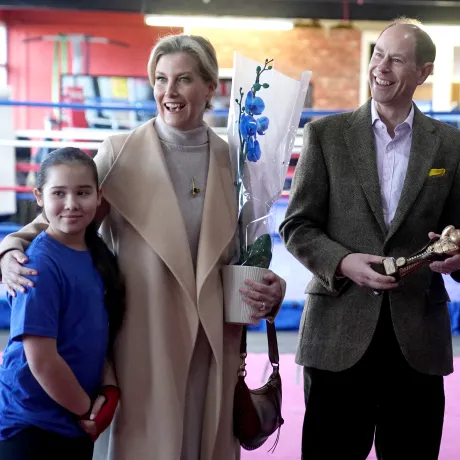 Their Royal Highnesses in Staffordshire