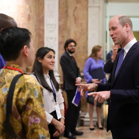 The Prince of Wales speaks to individuals with experience of antimicrobial resistance