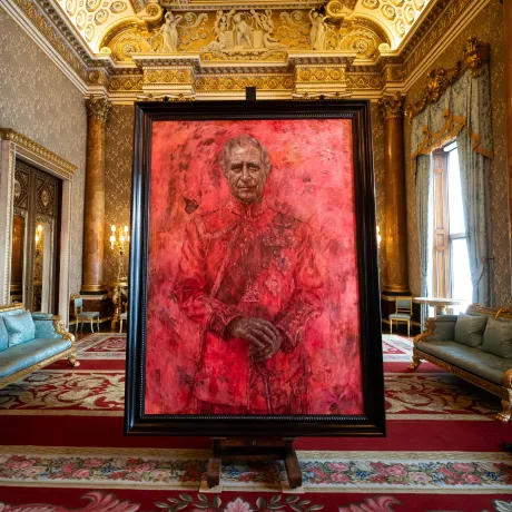 New portrait of the King unveiled | The Royal Family