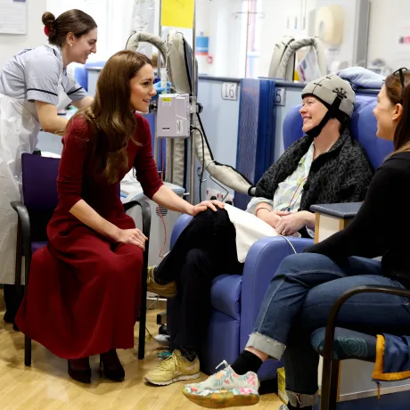 The Princess of Wales visits Royal Marsden Hospital
