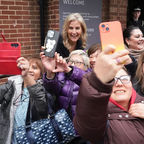 The Duchess of Edinburgh visits Mothers' Union in Chelmsford