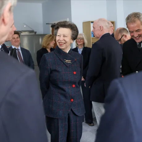 The Princess Royal visits The Royal Navy Sailing Association 
