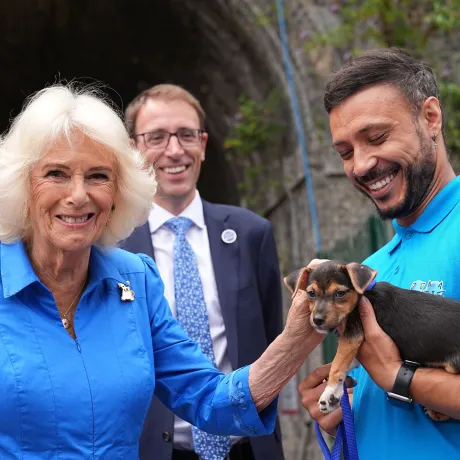 The Queen at Battersea