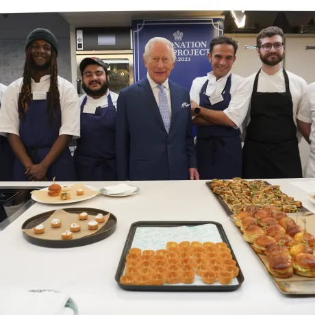 The King marks 2 years of the Coronation Food Project