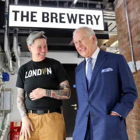 The King at Guinness Open Gate Brewery
