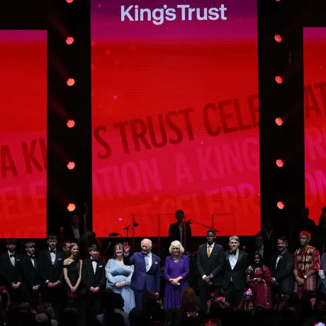 The King and Queen attend A King's Trust Celebration