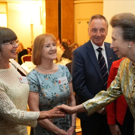 The Princess Royal with Team GB