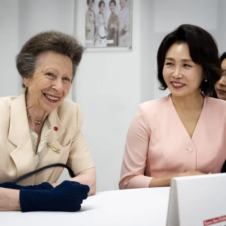 The Princess Royal in South Korea
