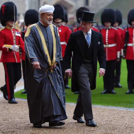 The King and The Sultan of Oman