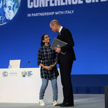 The Duke and Duchess of Cambridge attend the COP26 Climate Change  Conference