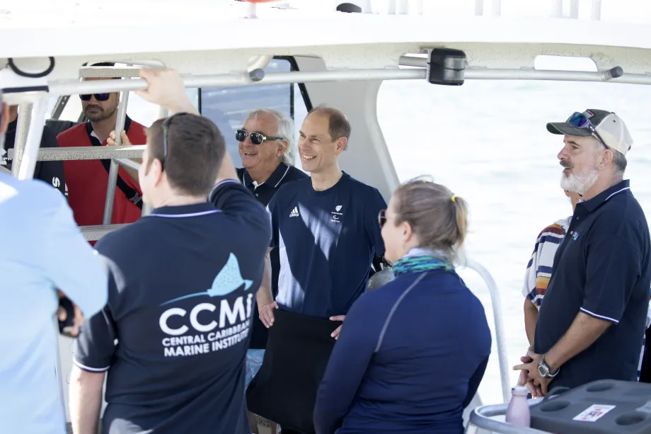 The Earl and Countess of Wessex visit the Cayman Islands, the Turks and Caicos Islands and the Bahamas
