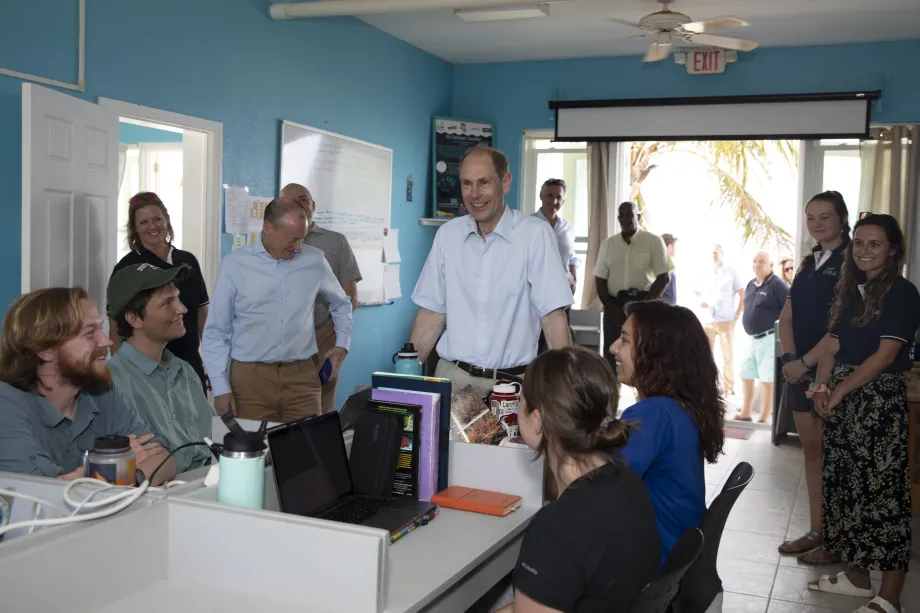 The Earl and Countess of Wessex visit the Cayman Islands, the Turks and Caicos Islands and the Bahamas