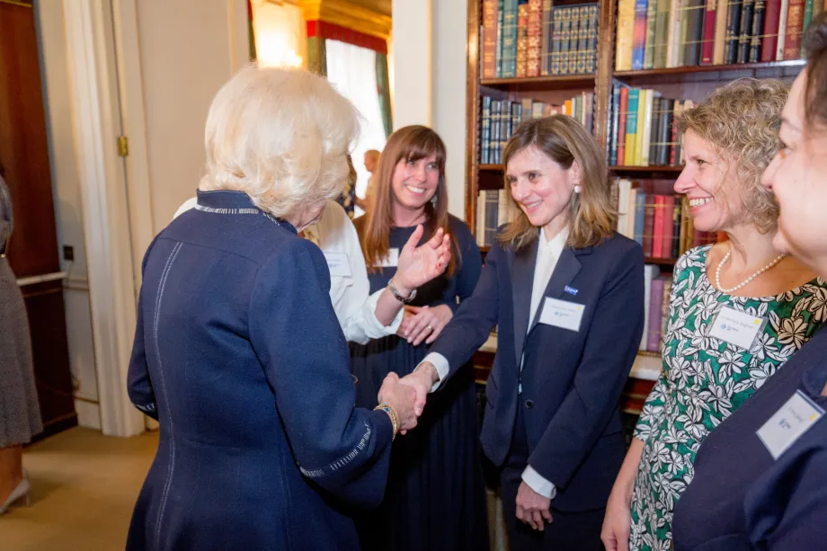 Dr Alessandra Gaeta meets The Queen Consort