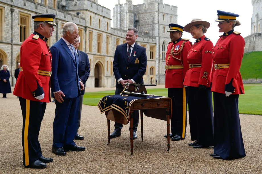 The King is officially appointed Commissioner-in-Chief of the RCMP