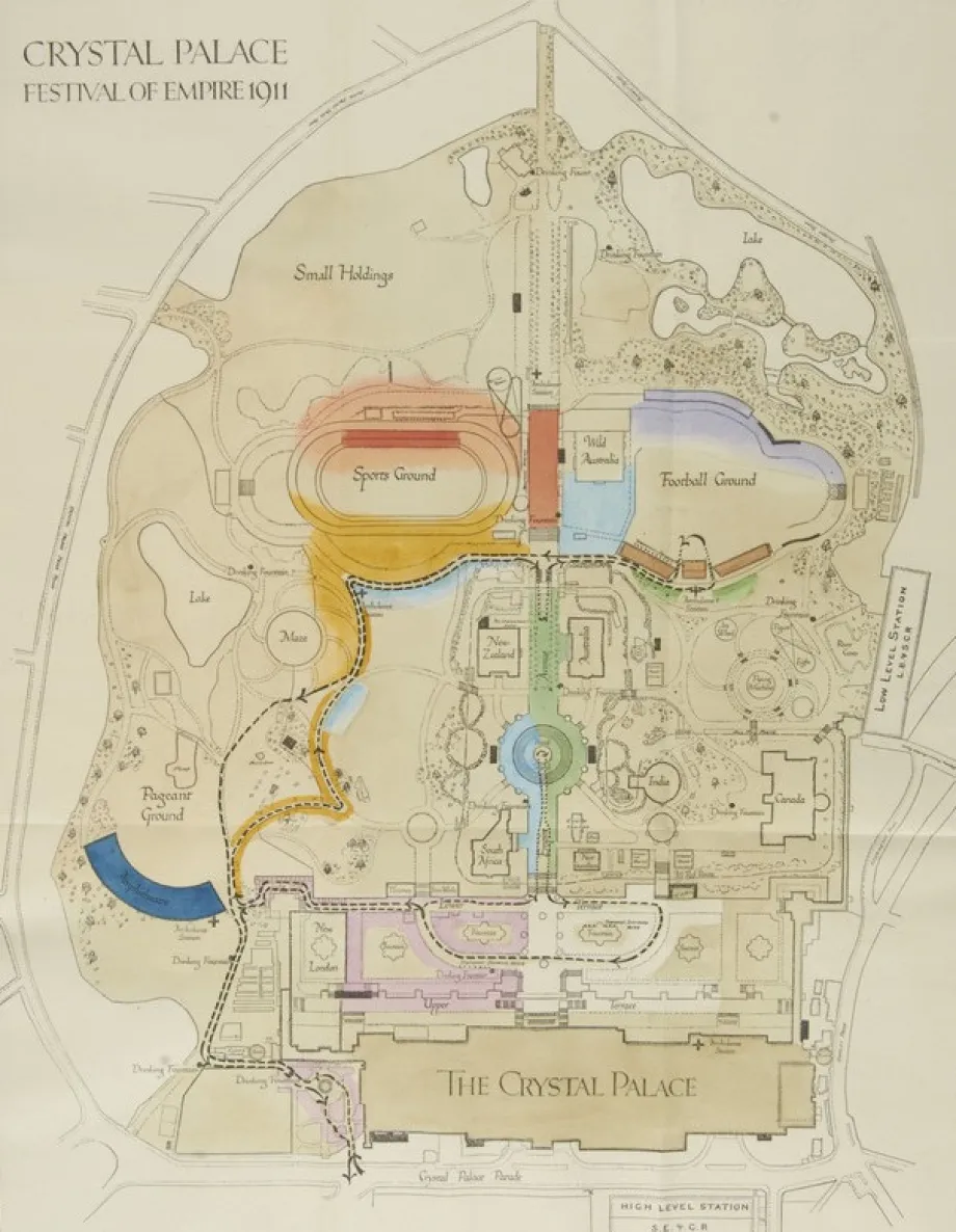the Children’s Fete held at Crystal Palace on 30 June 1911