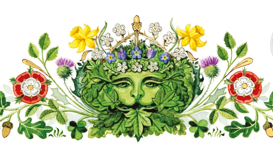 Detail of Coronation invitation