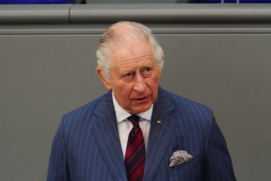 The King at the Bundestag