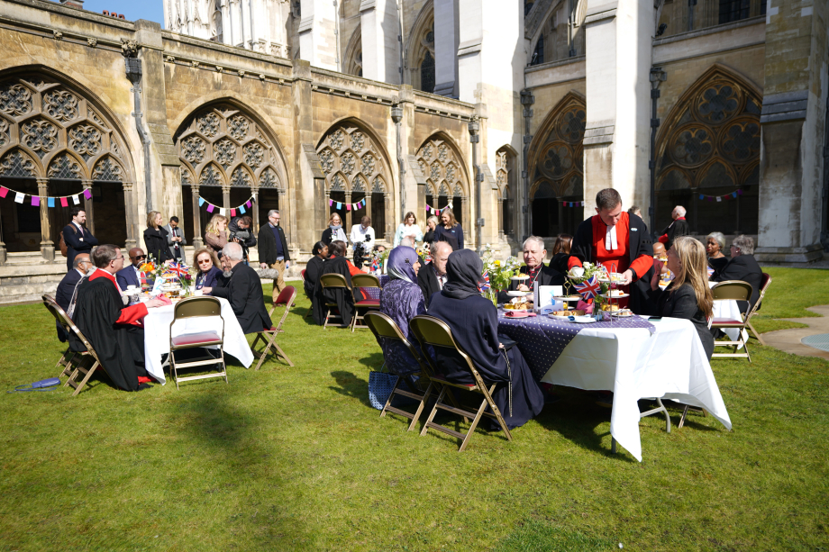 The Big Lunch takes place in Dean's Cloister