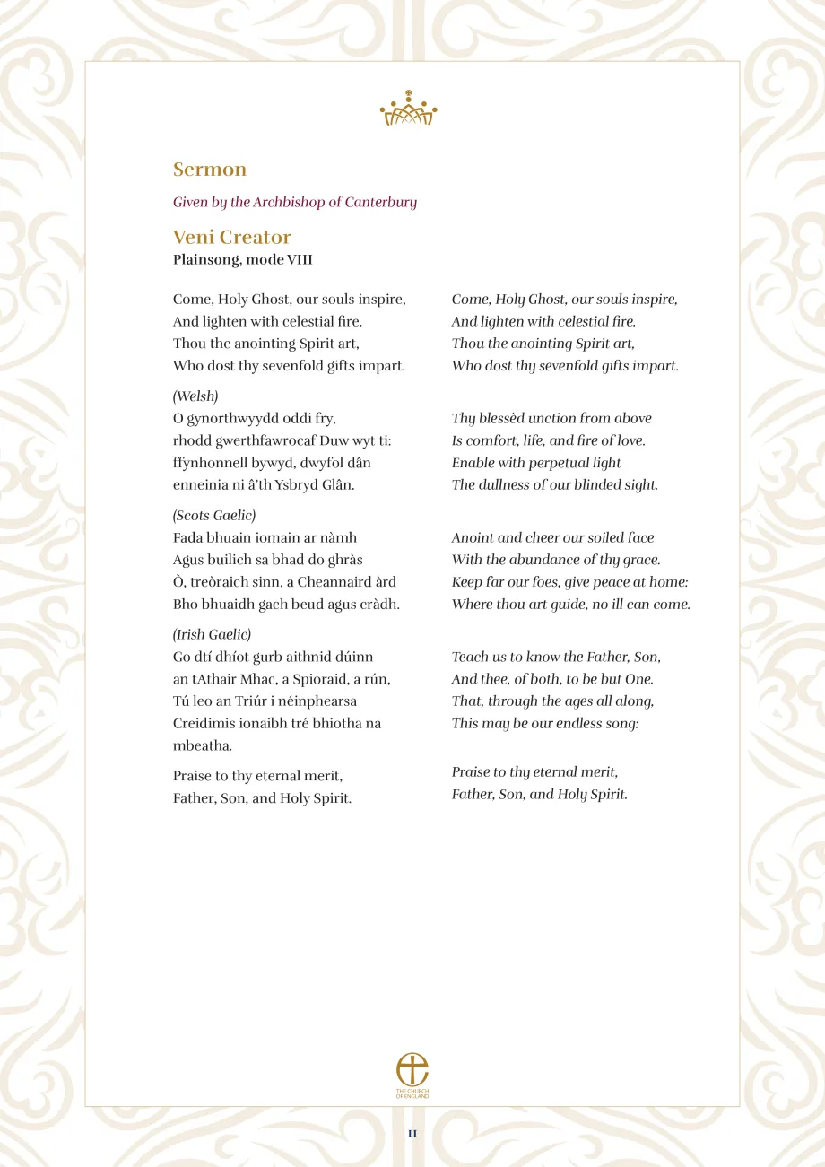 The Coronation Liturgy