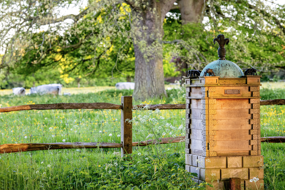 A beehive at Highgrove