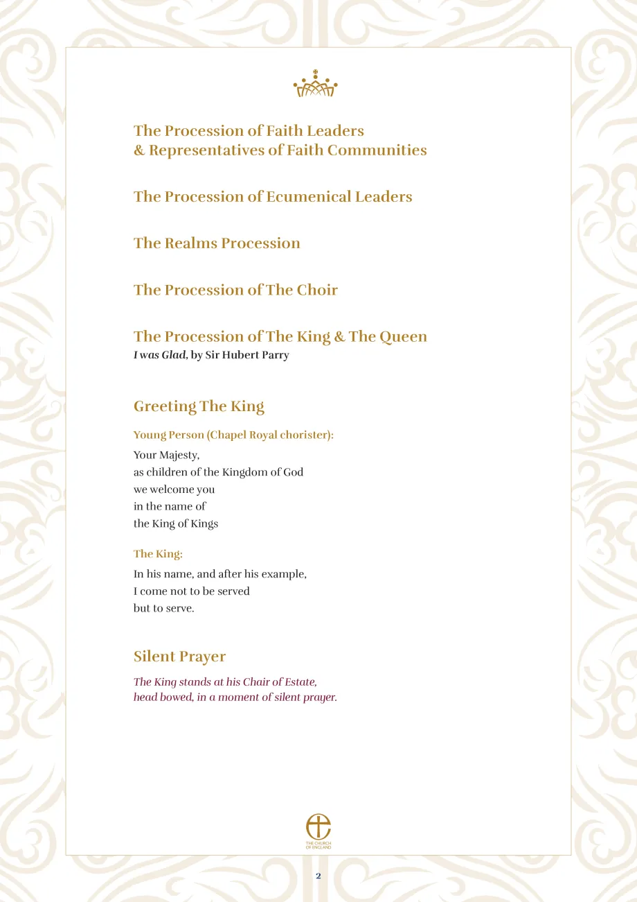 The Coronation Liturgy
