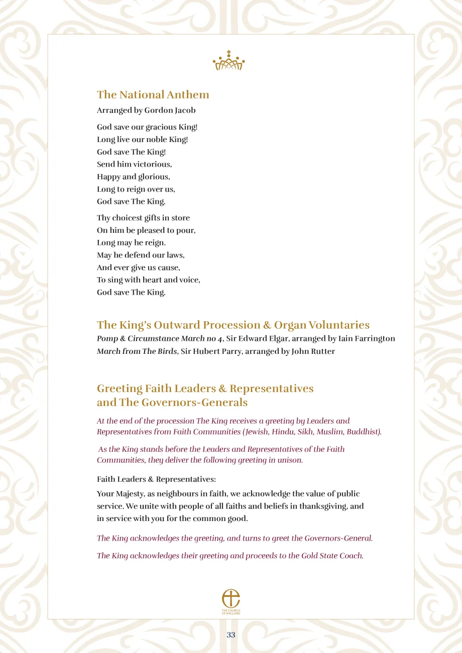 The Coronation Liturgy