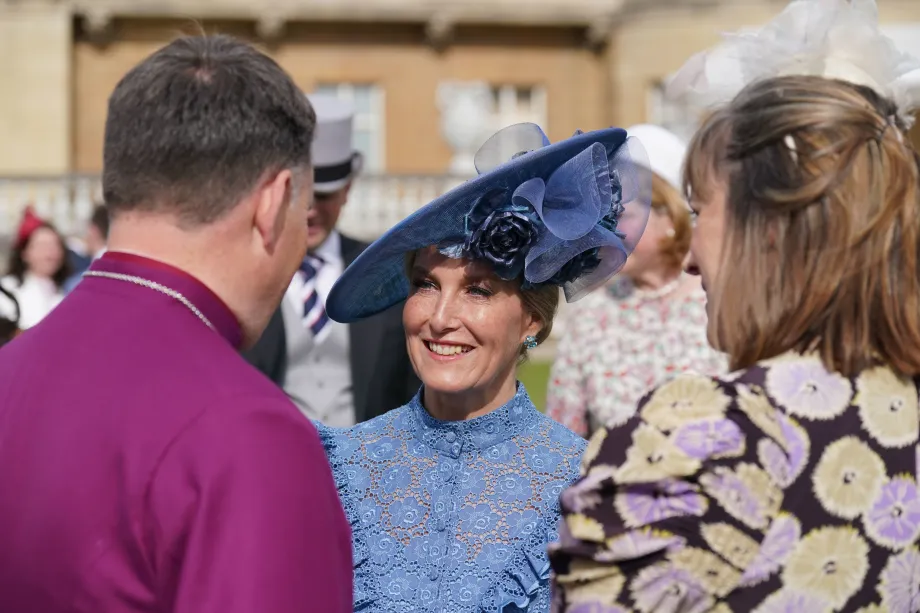 The Duchess of Edinburgh at the Buckingham Palace Garden Party