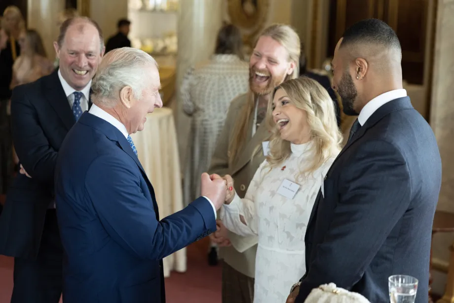 The King hosts a reception for the winners of the 2023 Prince's Trust Awards