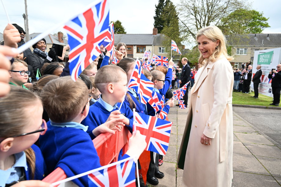The Duchess of Edinburgh visits Wolverhampton ahead of the Coronation