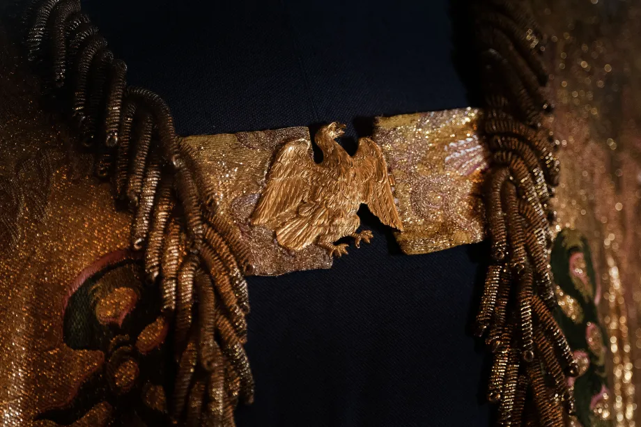 Detail of the Imperial Mantle