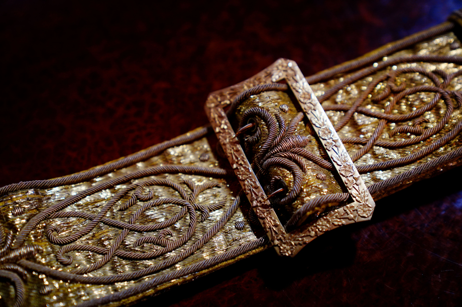 Detail of the Coronation Sword Belt
