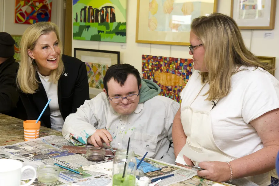 The Duchess of Edinburgh visits charities in Surrey