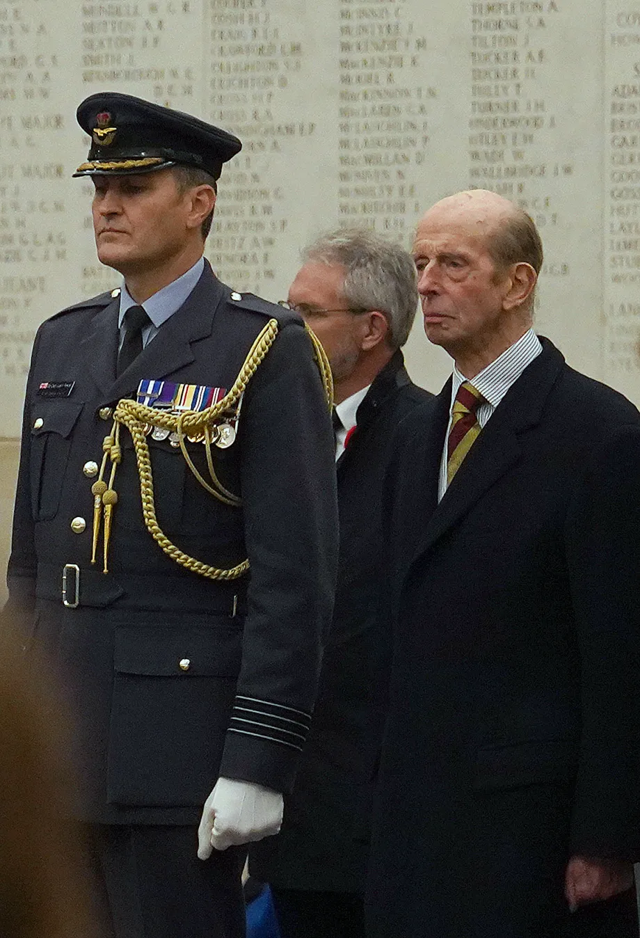 The Duke of Kent at the Menin Gate