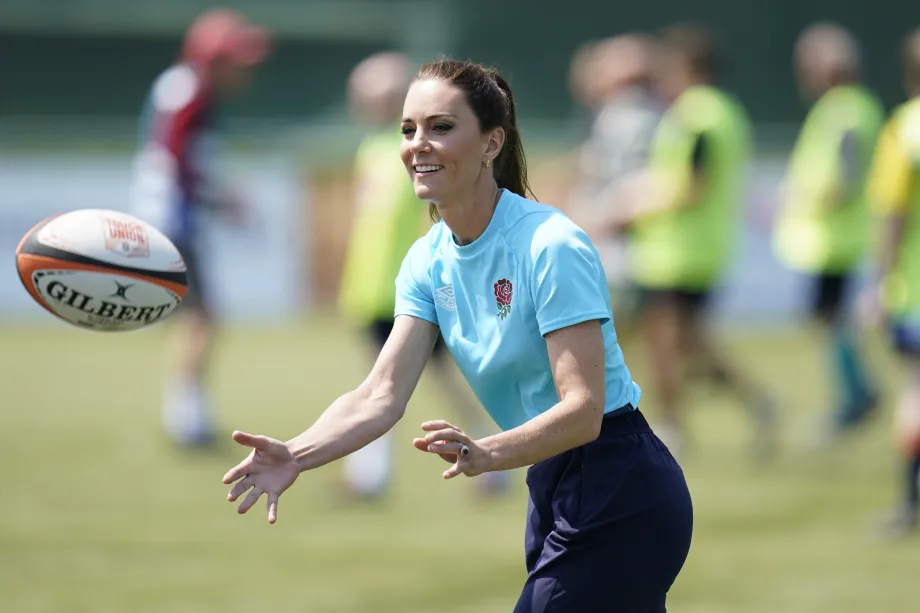 The Princess of Wales at Maidenhead Rugby Club