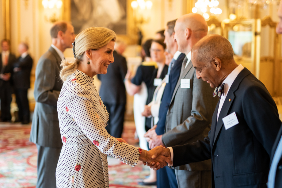 The Duchess of Edinburgh attends the reception for The King's Award for Enterprise