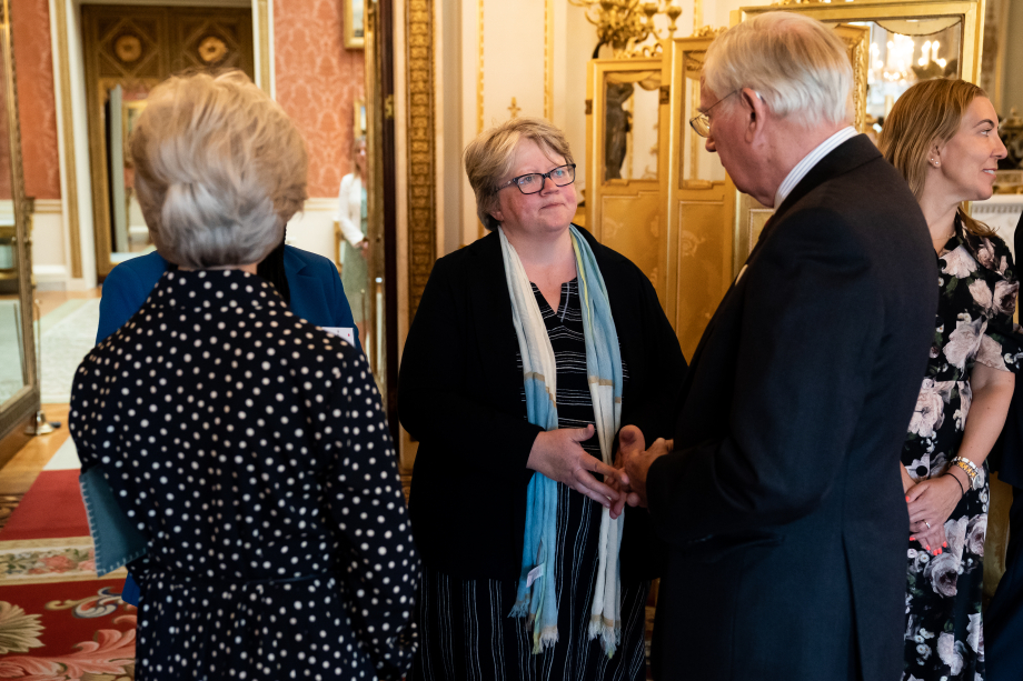 The Duke and Duchess of Gloucester attend a reception for The King's Award for Enterprise