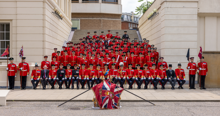 The Duke of Edinburgh and the 1st Batallion London Guards