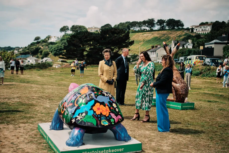 The Princess Royal visits Tortoise Takeover