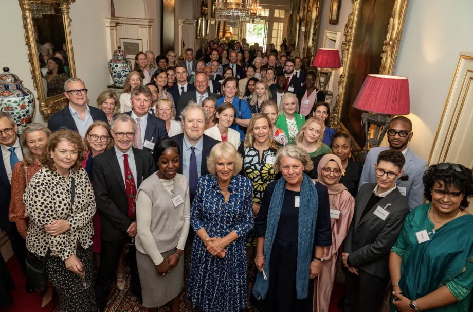 The Queen at a reception for First Story