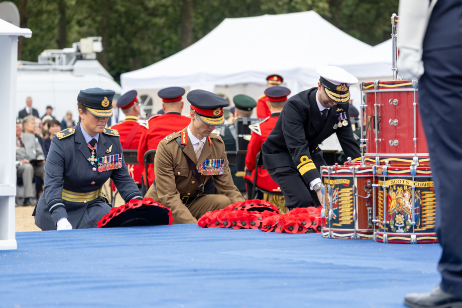 The Duke of Gloucester marks 70 years since the end of the Korean War