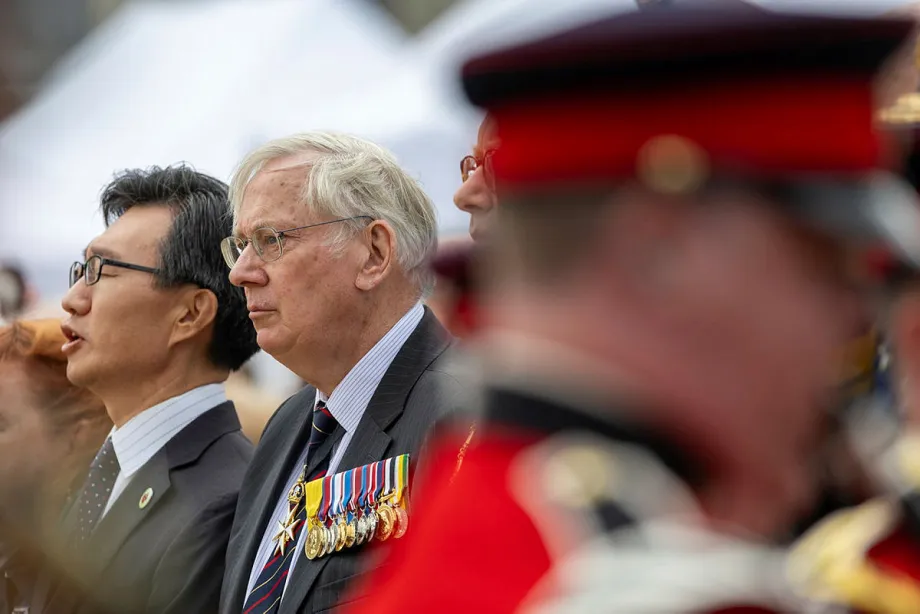 The Duke of Gloucester marks 70 years since the end of the Korean War