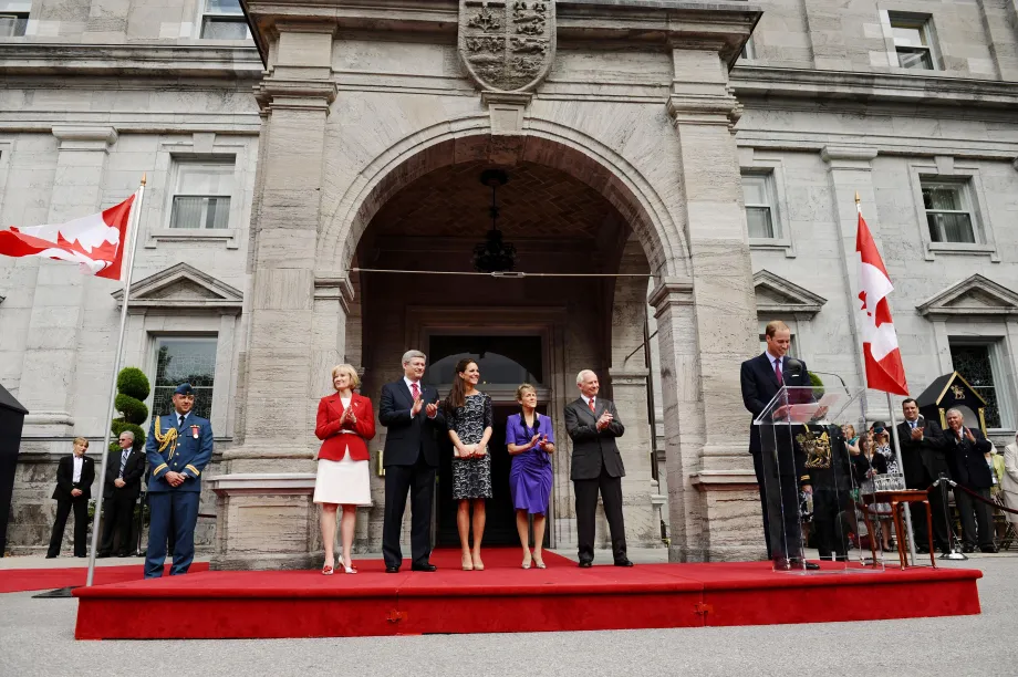 The Prince and Princess of Wales in Canada