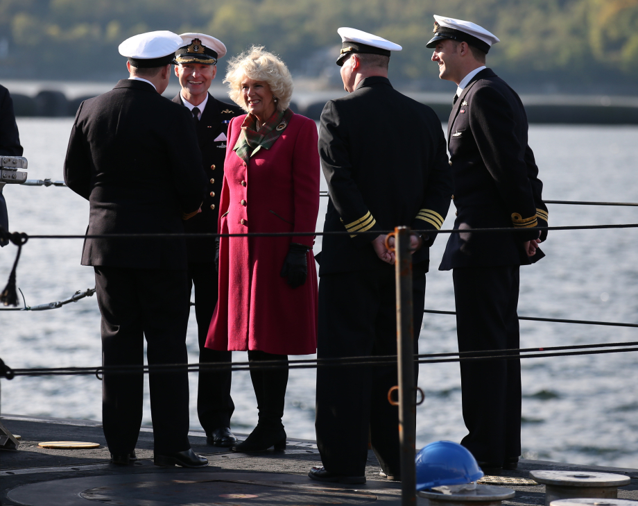 The Queen visits HMS Astute