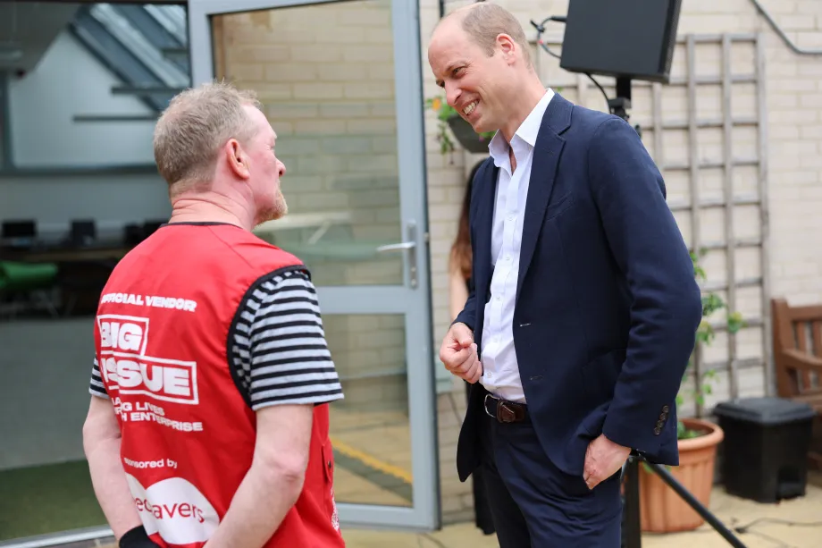 The Prince of Wales launches Homewards