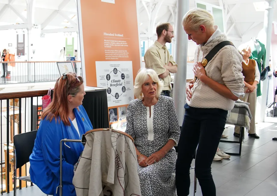 The Queen at Dovecote Studios