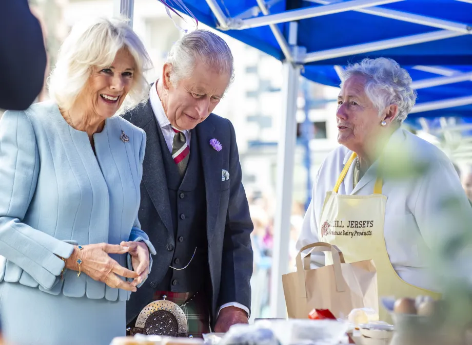 The King and Queen in Selkirk